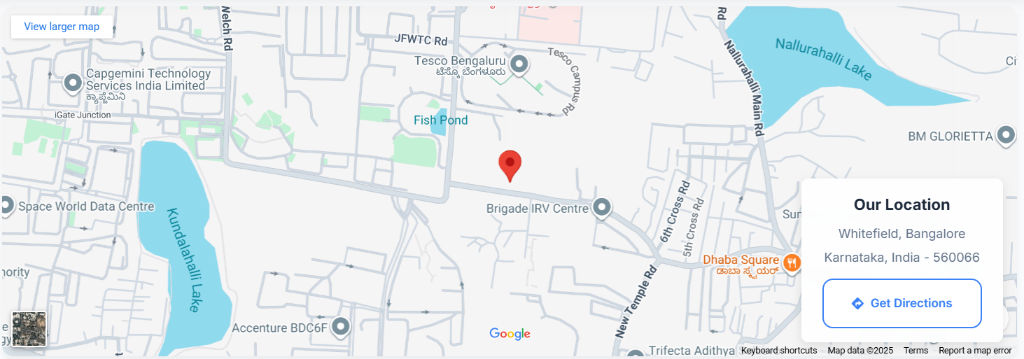 GV Systems Location Map